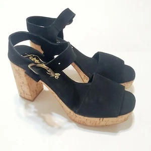 Sandali in sughero Anthropologie Free People Brooke con plateau taglia 39 nuovi boho - Foto 1 di 7