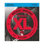 D'Addario 4er Bass XL Nickel 55-110 55-75-90-110, EXL230