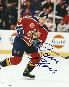 Foto autografata DAVE GAGNER Florida Panthers 8x10 - Certificato di autenticità - Foto 1 di 1