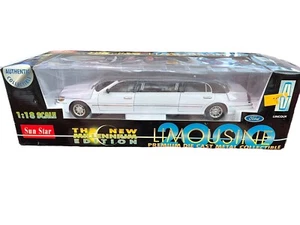 SUN STAR 1:18 The New Millennium Edition Lincoln Limousine 2000 READ - Picture 1 of 24