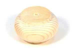 4xStück Holzmöbelfüße Holzbasis für Möbel & Schränke Durchmesser 95 mm Möbelfüße - Bild 1 von 4