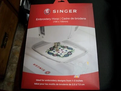 SINGER® 100 x 100mm Embroidery Hoop - NEW !! #250710096 - Image 1 of 3