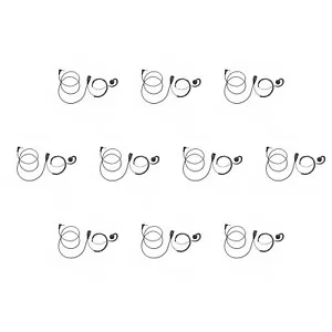 10x Radio Auriculares PTT de Construcción Compacta de Dos Vías para Motorola XT180 XTR446 - Imagen 1 de 6