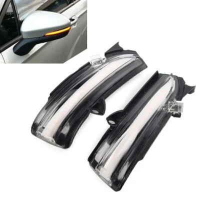 Clear Dynamic LED Turn Signal Light Mirror Indicator For Ford Mondeo 2014-2018 - Image 1 of 4