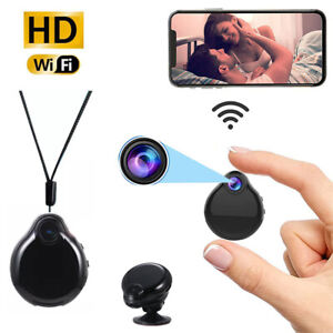 HD 1080P Wearable Mini WIFI Camera Video Voice Recorder Necklace Camcorder NEW