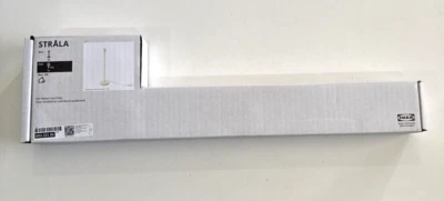 Ikea STRALA Table Lamp Base for Shade 19" White 603.331.95 (No Bulb) NEW - Image 1 of 4
