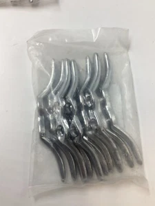 Pack of 10 SeaDog Genuine 672100 Chrome Zinc Tie Down Cleat 4-7/16" x 7/8" - Picture 1 of 6