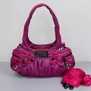 GEORGE GINA & LUCY Highflyair Bag GGL Y2k Small Fuchsia Pink Crossbody Strap - Picture 1 of 16