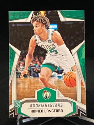 2019-20 Panini Chronicles Rookies & STars #676 Romeo Langford Boston Celtics - Image 1 of 2