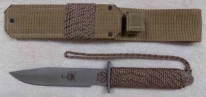 EK COMMANDO Co. Korea World War II Vietnam SOF Knife w/ Sheath - Picture 1 of 9