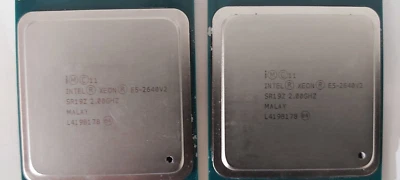 2 X INTEL XEON E5 2640 V2 SR19Z 2.00GHZ SERVER CPU USE!! - Image 1 of 4