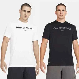 Camisetas de entrenamiento de manga corta Nike Pro Dri Fit para hombre - Imagen 1 de 5