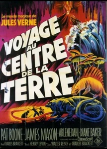 affiche du film VOYAGE AU CENTRE DE LA TERRE 120x160 cm - Picture 1 of 1
