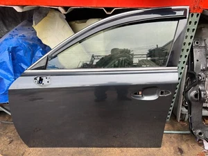 06-13 LEXUS IS250 FRONT LEFT DRIVER SIDE DOOR SHELL COMPLETE GRAY OEM - Picture 1 of 18