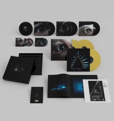 ROGER WATERS DARK SIDE MOON SIGNED PRINT  DELUXE BOXSET LP PINK FLOYD PRESALE - Image 1 of 2