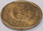 2002 Peru 5 Centimos Coin (Scarce-No Other On Ebay) Km# 304.4 Us Seller