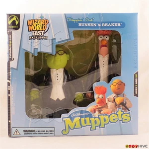 Muppets Palisades Steppin' Out Bunsen Honeydew Beaker Wizard World 2003 worn box - Picture 1 of 1