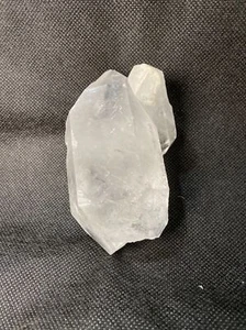 "Racimo de cristal de cuarzo doble transparente natural 14 oz 394 g 4,25"" 10,79 cm" - Imagen 1 de 12
