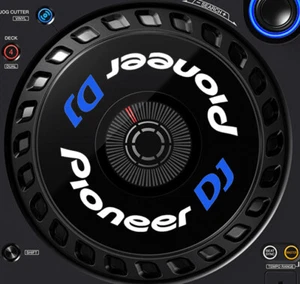 PIONEER DJ DDJ FLX6 JOG / SLIPMAT GRAPHICS / STICKERS - Picture 1 of 5