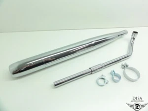 Auspuff + P2 Steck Krümmer Set rechts für Hercules Prima M 2 3 4 5 Mofa - Bild 1 von 1