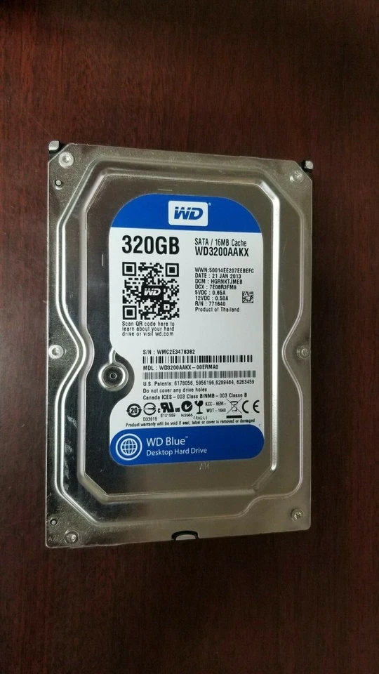 Western Digital WD3200AAKX 320GB 3.5" SATA Drive 16MB CACHE - Image 1 of 1
