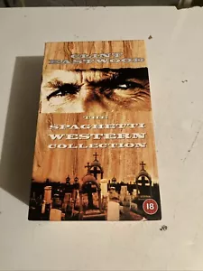 Clint Eastwood Spaghetti Western VHS Box Set – Vintage Collection Classic Movies - Picture 1 of 5