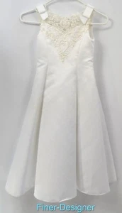 Davids Bridal michaelangelo 84270 FLOWER GIRL WEDDING COMMUNION DRESS gown 5 NEW - Picture 1 of 5