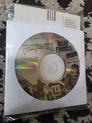 Full Throttle & Star Wars Dark Forces 3 Level Special Edition CD-ROM PC 1994... - Image 1 of 3