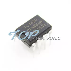 10 STCK. TC4420CPA TC4420 ORIGINAL 6A High-Speed MOSFET Treiber - Bild 1 von 1