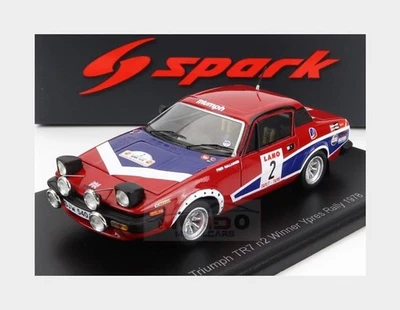 1:43 SPARK Triumph Tr7 Coupe #2 Winner Rally Ypres 1978 Pond Gallagher S7056 Mod - Image 1 of 2
