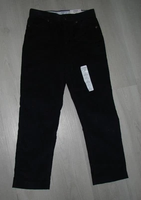 Girls Crown & Ivy Kids Navy Blue Adjustable Waist Corduroy Pants Size 7 Stretch - Image 1 of 3