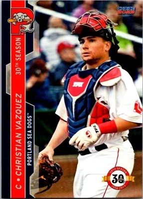 Christian Vazquez 2023 Choice Portland Sea Dogs #30 Portland Sea Dogs - Image 1 of 2
