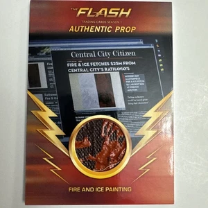 Cryptozoic DC The Flash Season 1 Prop Card Fire And Ice Painting M26 - Bild 1 von 2