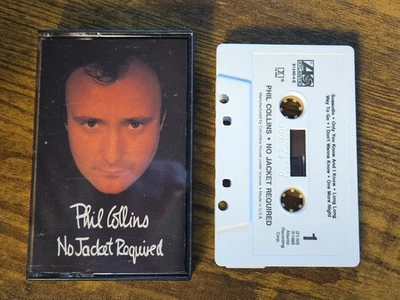 Phil Collins - No Jacket Required - Cassette Tape - Immaculately Clean! - Image 1 of 4
