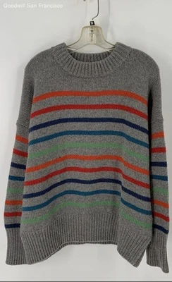 La Ligne NYC Multicolor Striped Long Sleeve Knit Pullover Womens Sweater Size M - Image 1 of 4