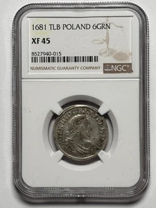 Poland, Jan III Sobieski Szostak (6 Groschen) 1681 - Picture 1 of 9
