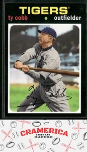 Ty Cobb 2020 Topps Topps Choice Black #TC-12 SN Detroit Tigers - Picture 1 of 2