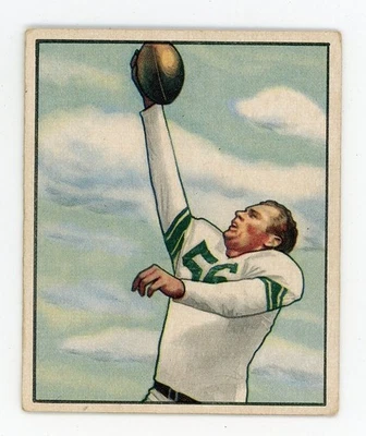 1950 Bowman BILL LEONARD Baltimore Colts #76 EX Condition SET BREAK - Image 1 of 2