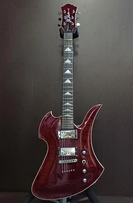 B.C.Rich Masterpiece Mockingbird model Red Electric Guitar Used From Japan  - Image 1 of 4