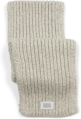 Bufanda acanalada gruesa para todos los géneros - gris claro. [101106] Foto 1 de 4