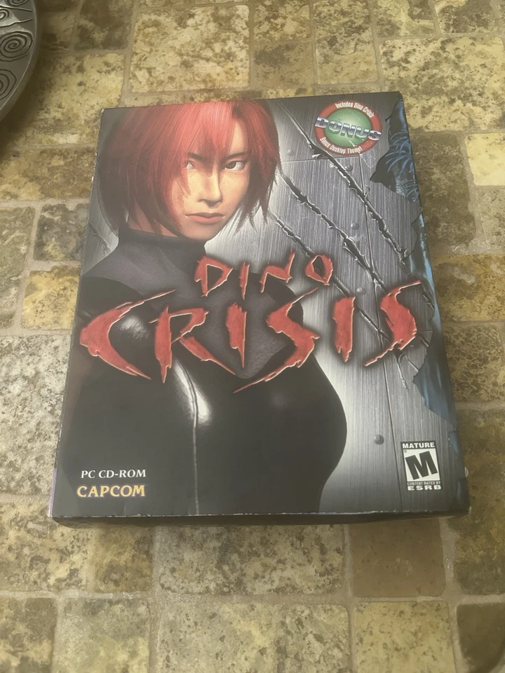 Dino Crisis Capcom PC Big Box Factory Sealed Vintage 2000 Rare Gem 0 on VGA - Image 1 of 4