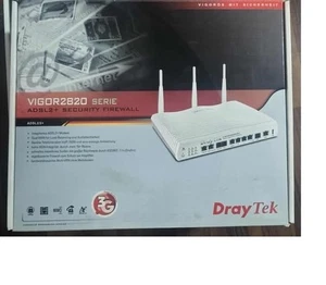 DrayTek Vigor2820 Series VDSL2 Security Firewall Modell ohne Antenne - Afbeelding 1 van 3