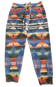 Pantalones deportivos Polo Ralph Lauren Southwestern Azteca estampado de faro Serape para hombre L - Imagen 1 de 3