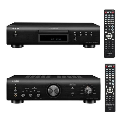 CD player Denon DCD-600NE com amplificador integrado PMA-600NE 2 canais 70W com - Imagem 1 de 4