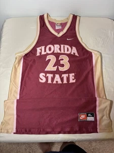 Vintage 90s Herren Nike Florida State Seminoles FSU #23 Basketball Trikot XL USA - Bild 1 von 6