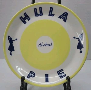 Steelite International Hula Pie Piatto 10" Luau Party Hawaiano Made in England - Foto 1 di 6