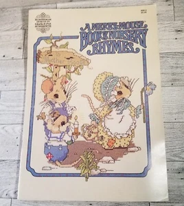 MODELLI VINTAGE PUNTI CROCE MERRY MOUSE NURSERY RHYMES DESIGNS GLORIA & PAT - Foto 1 di 8