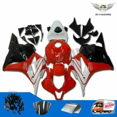 Fairing Red White Black Injection ABS Plastic Fit for Honda 2009-2012 CBR600RR - Image 1 of 4
