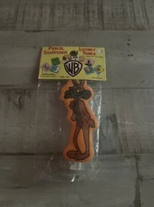 Warner Bros Looney Tunes Bleistiftspitzer Wile E Coyote Neu aus altem Lagerbestand versiegelt neuer alter Lagerbestand - Bild 1 von 4