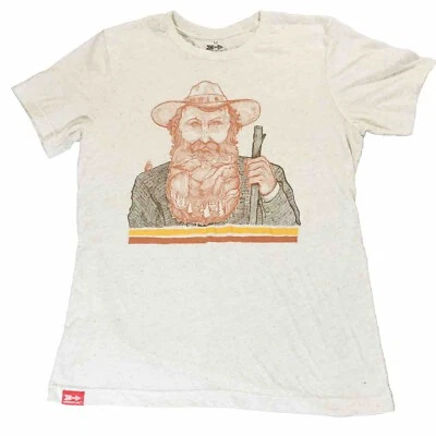 Camiseta Meridian Line Valley Muir Mediana Unisex Manga Corta Hueso Brezo Foto 1 de 4